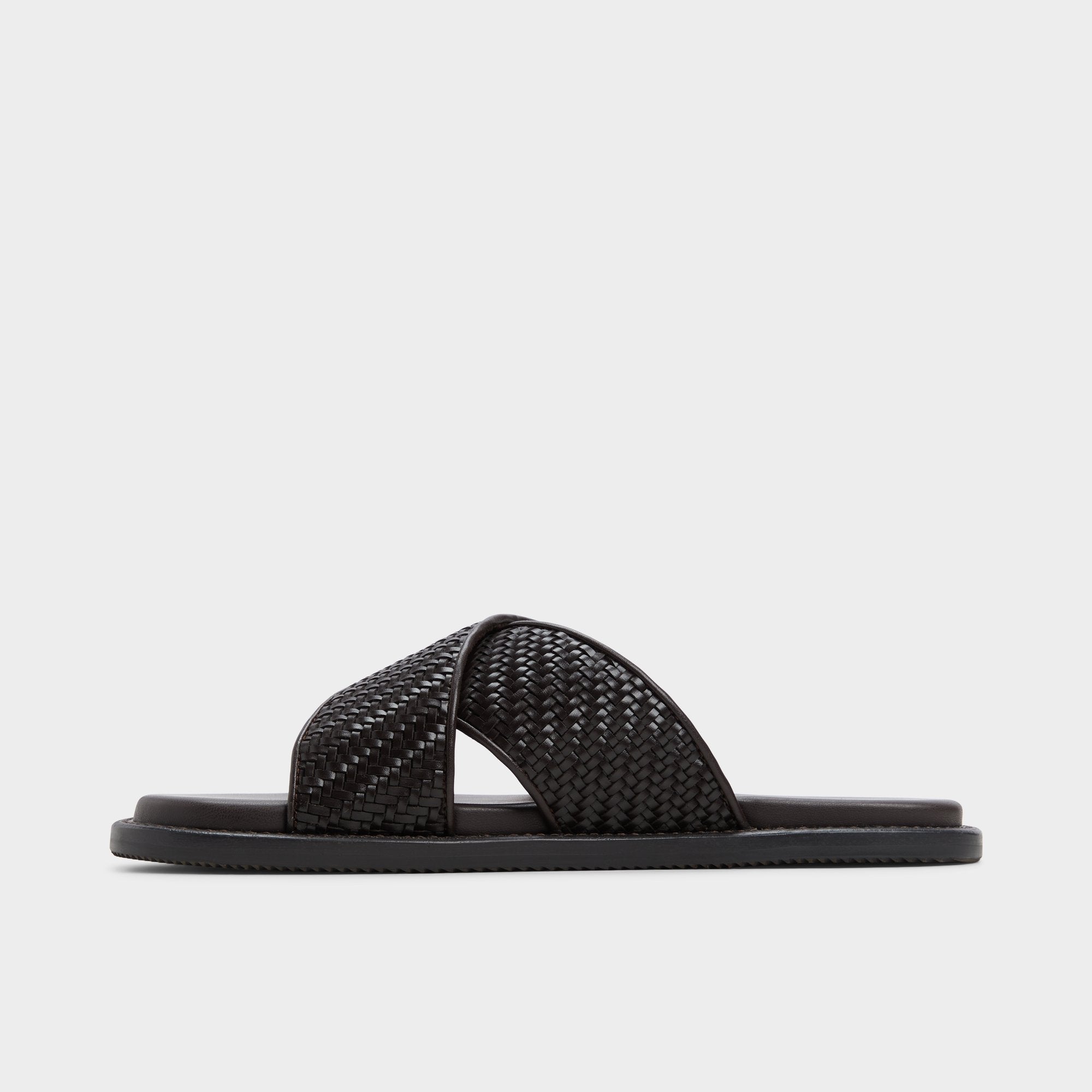 Aldo Tarik Dark Brown Men's Sandals & Slides - Slide sandal Dark Brown