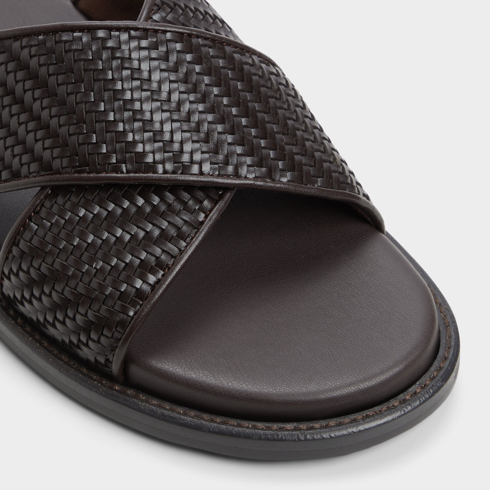 Aldo Tarik Dark Brown Men's Sandals & Slides - Slide sandal Dark Brown
