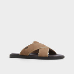 Aldo Olino Other Brown Men's Slides - Slide sandal Other Brown