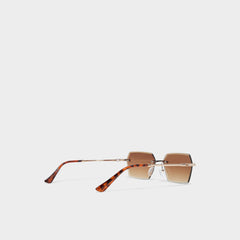 Aldo Kaaolle Gold Men's Rectangle - Rectangle sunglasses Gold