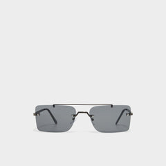 Aldo Oleathien Dark Grey Men's Rectangle - Rectangle sunglasses Dark Grey