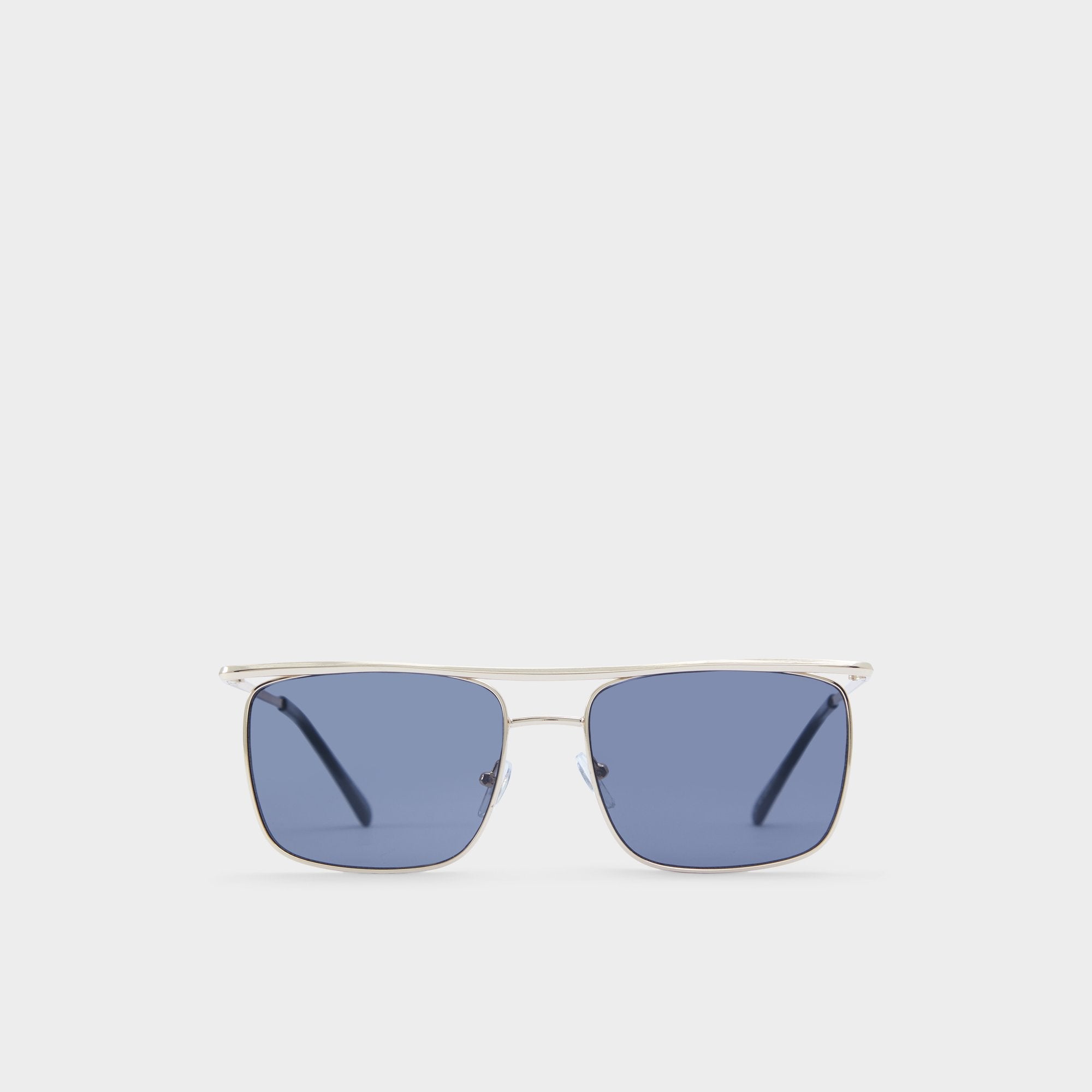 Aldo Seveathien Gold Men's Aviator - Rectangle sunglasses Gold
