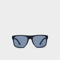 Aldo Tervetes Black Men's Shield - Rectangle sunglasses Black