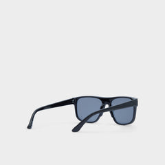 Aldo Tervetes Black Men's Shield - Rectangle sunglasses Black