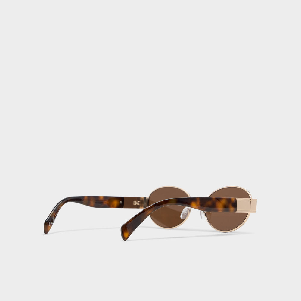 Aldo Sunniesclubx Gold Men's Round - Round sunglasses Gold