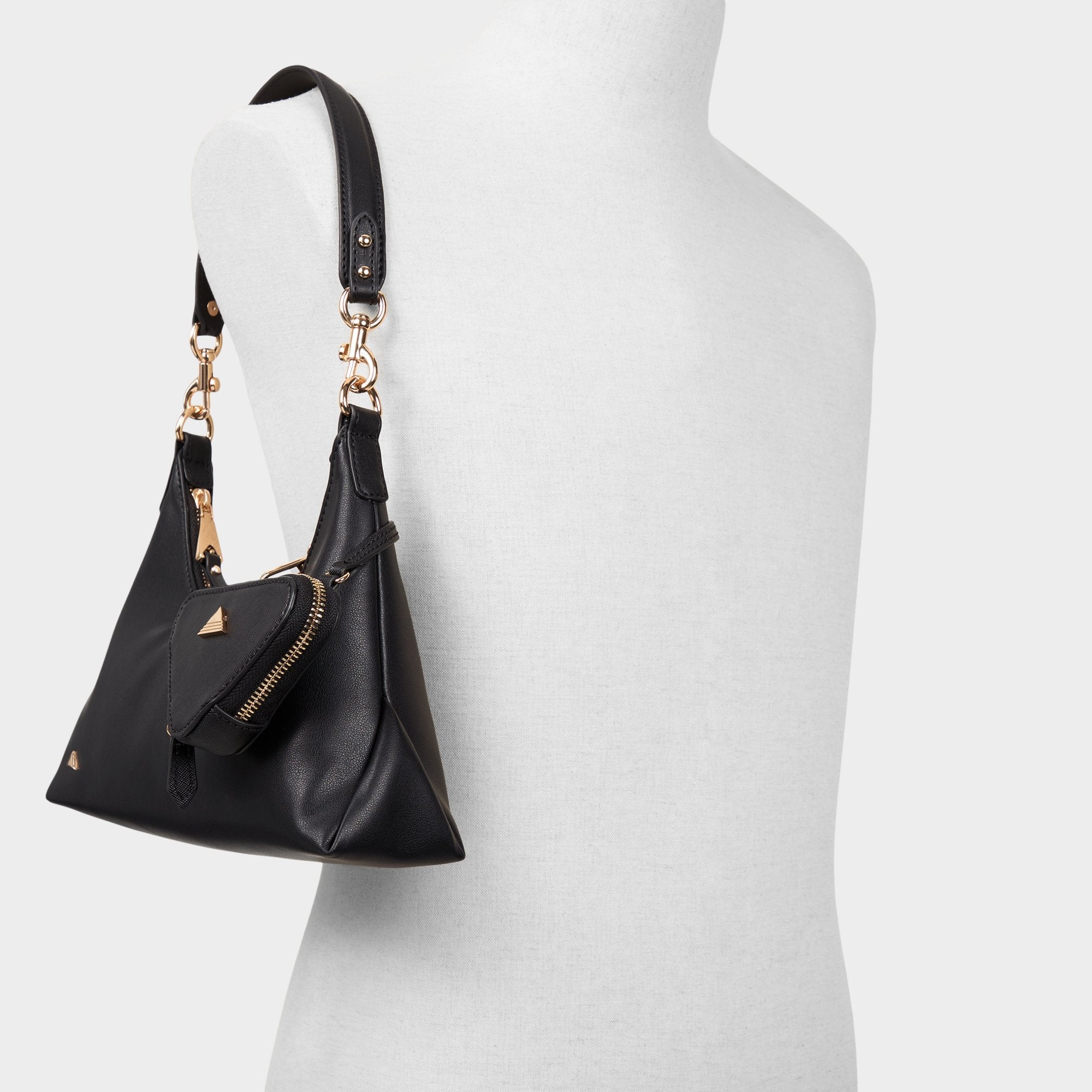 Aldo Mtl72purseex Black Women's Shoulder Bags - Shoulder bag Black