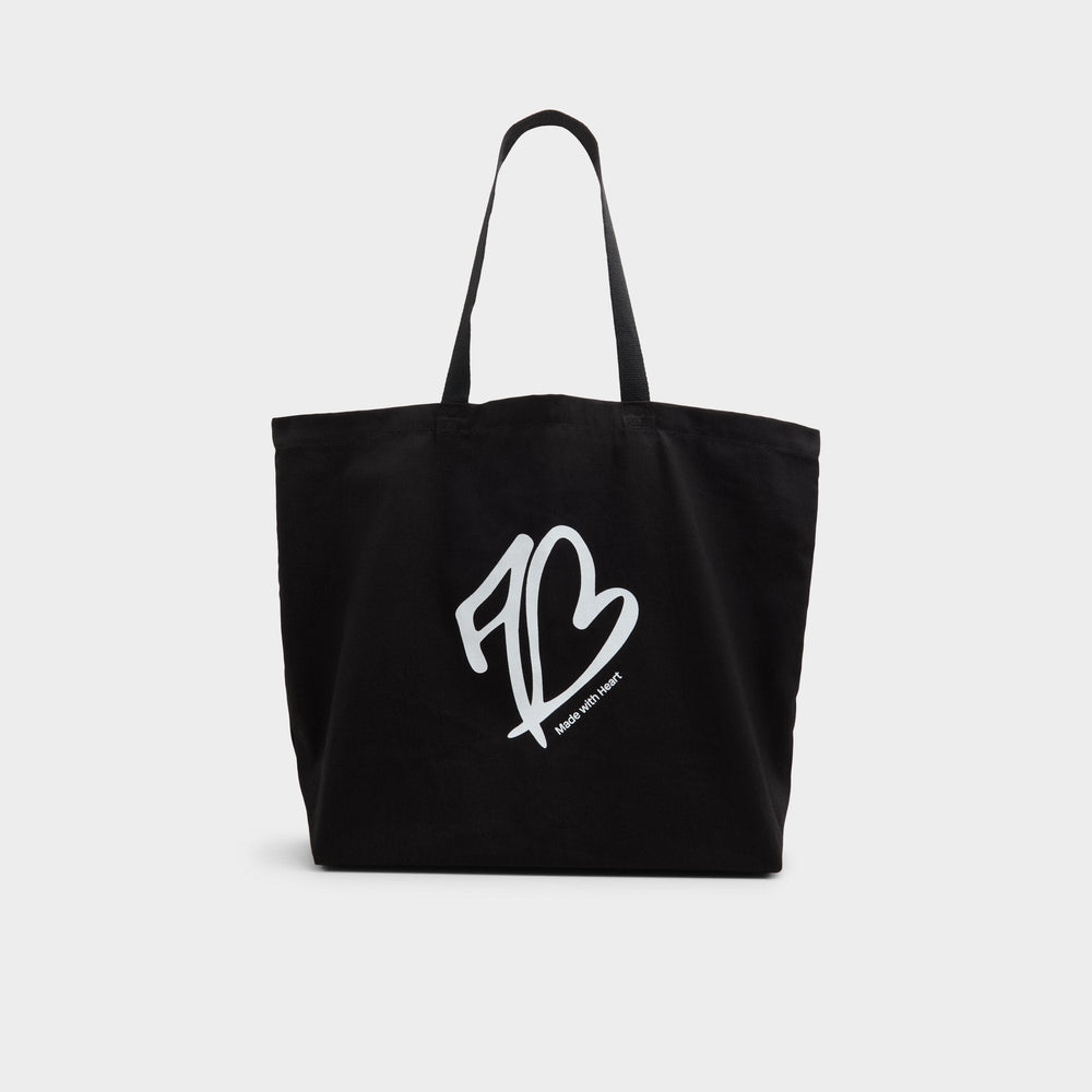 Aldo Made With Heart Tote Black/White Tote & Satchel bags - Tote bag Black/White