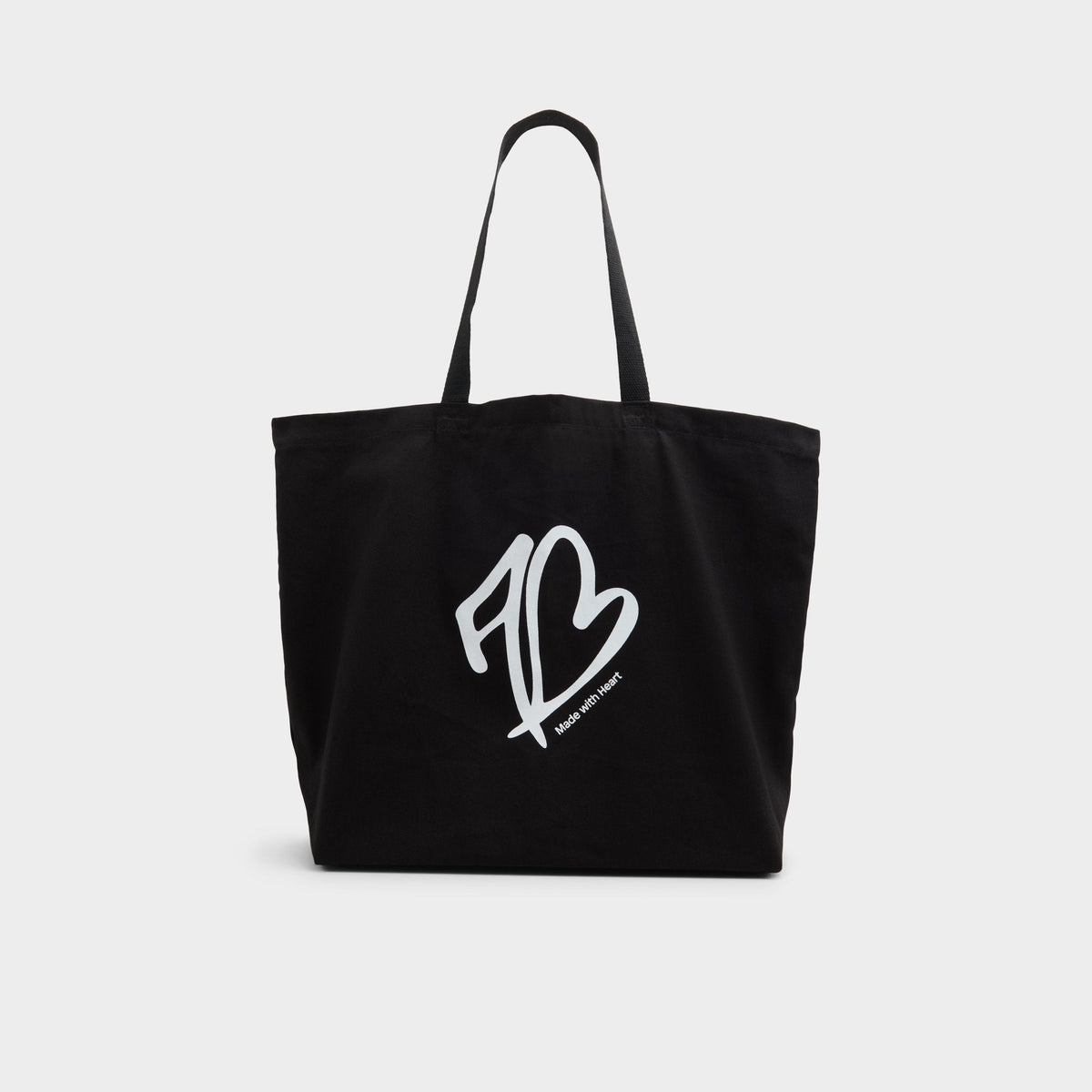Aldo Made With Heart Tote Black/White Tote & Satchel bags - Tote bag Black/White