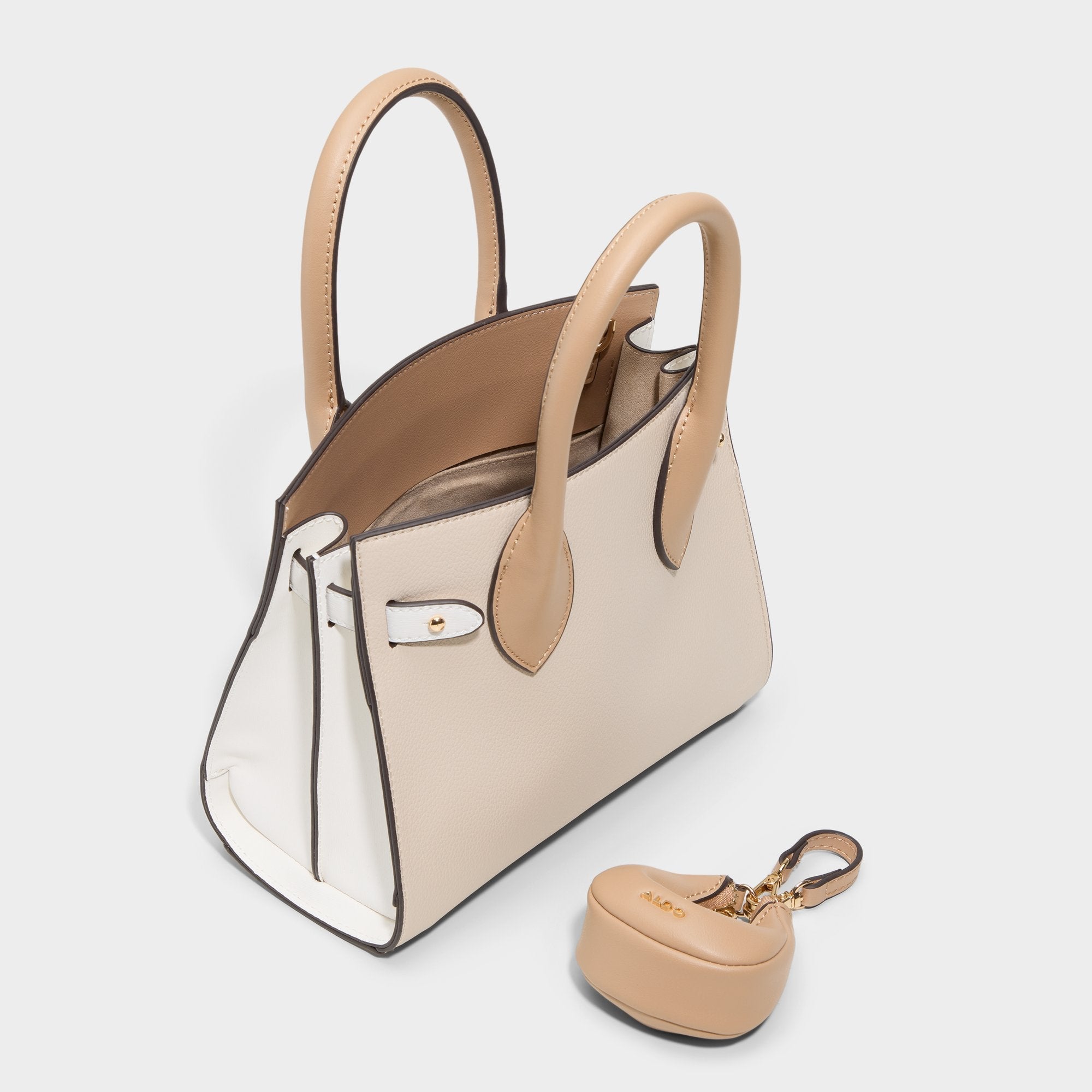Aldo Auraliee in Bone - Satchel bag Bone