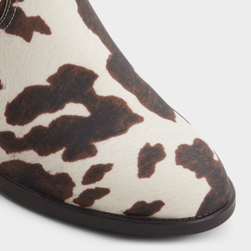 Aldo Kaydia in Open Brown 14179225 - Western knee-high boot, Block heel Open Brown
