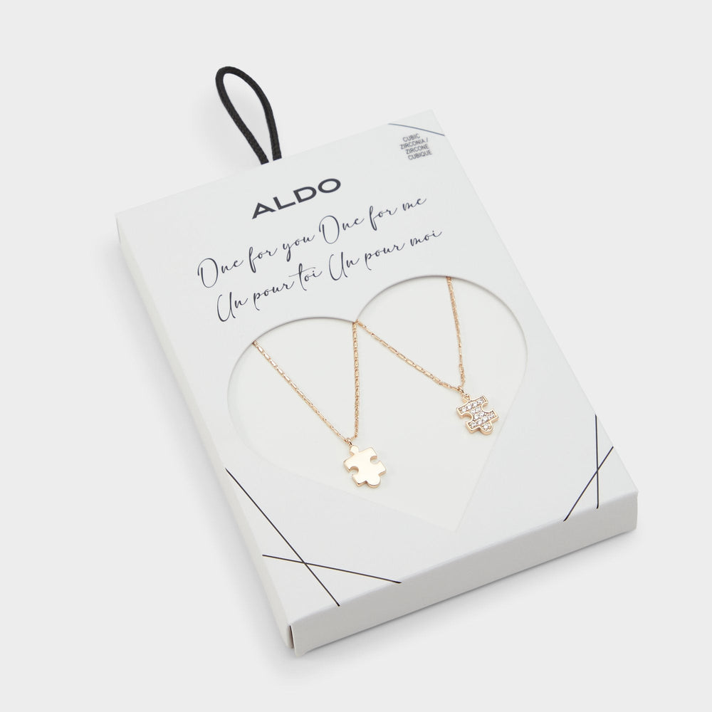Aldo Besties Gold/Clear Multi Women's Necklaces - Gift set Gold/Clear Multi
