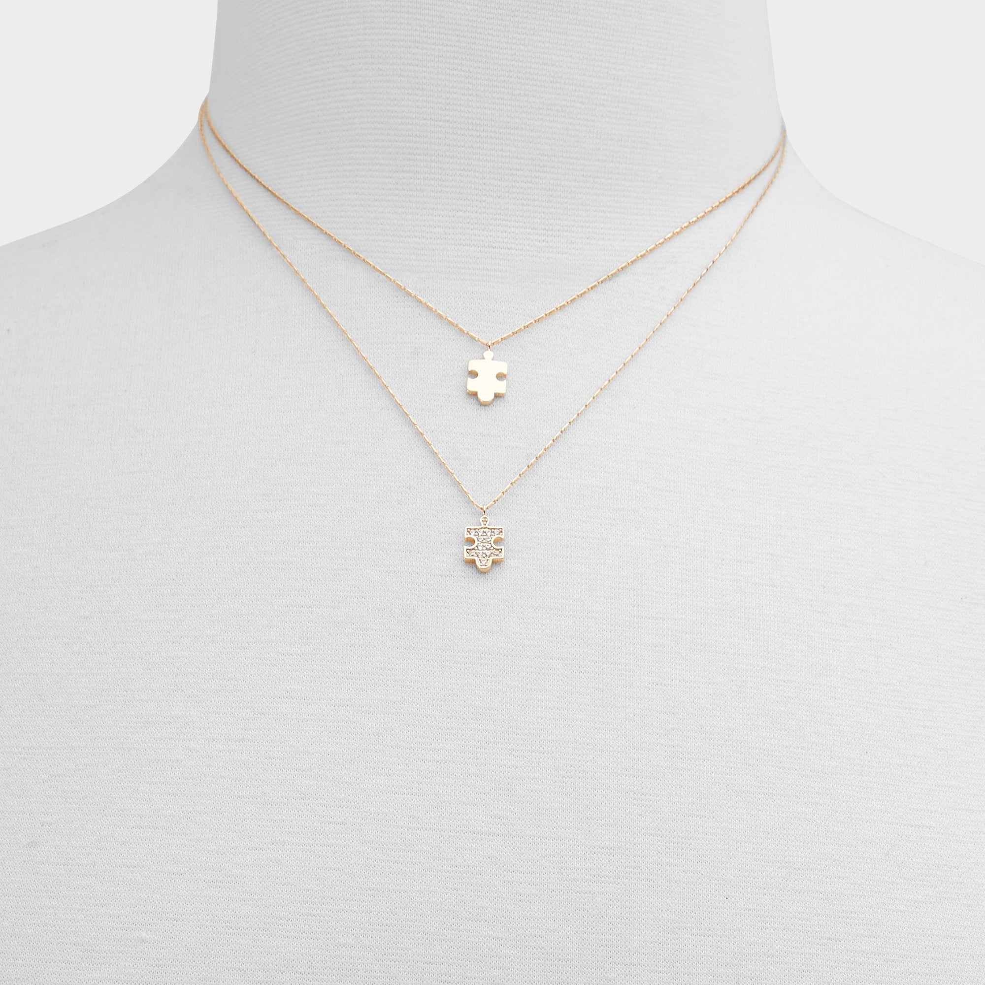 Aldo Besties Gold/Clear Multi Women's Necklaces - Gift set Gold/Clear Multi