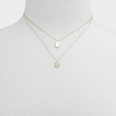 Aldo Besties Gold/Clear Multi Women's Necklaces - Gift set Gold/Clear Multi