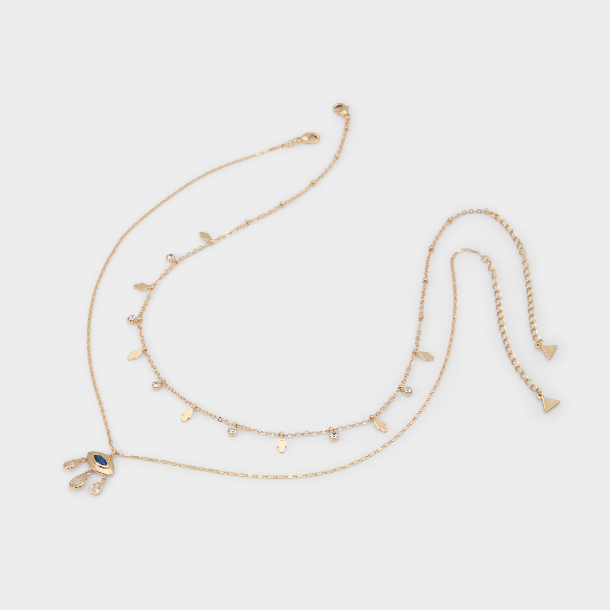 Aldo Protrectra in Light Blue - Layered necklace Light Blue