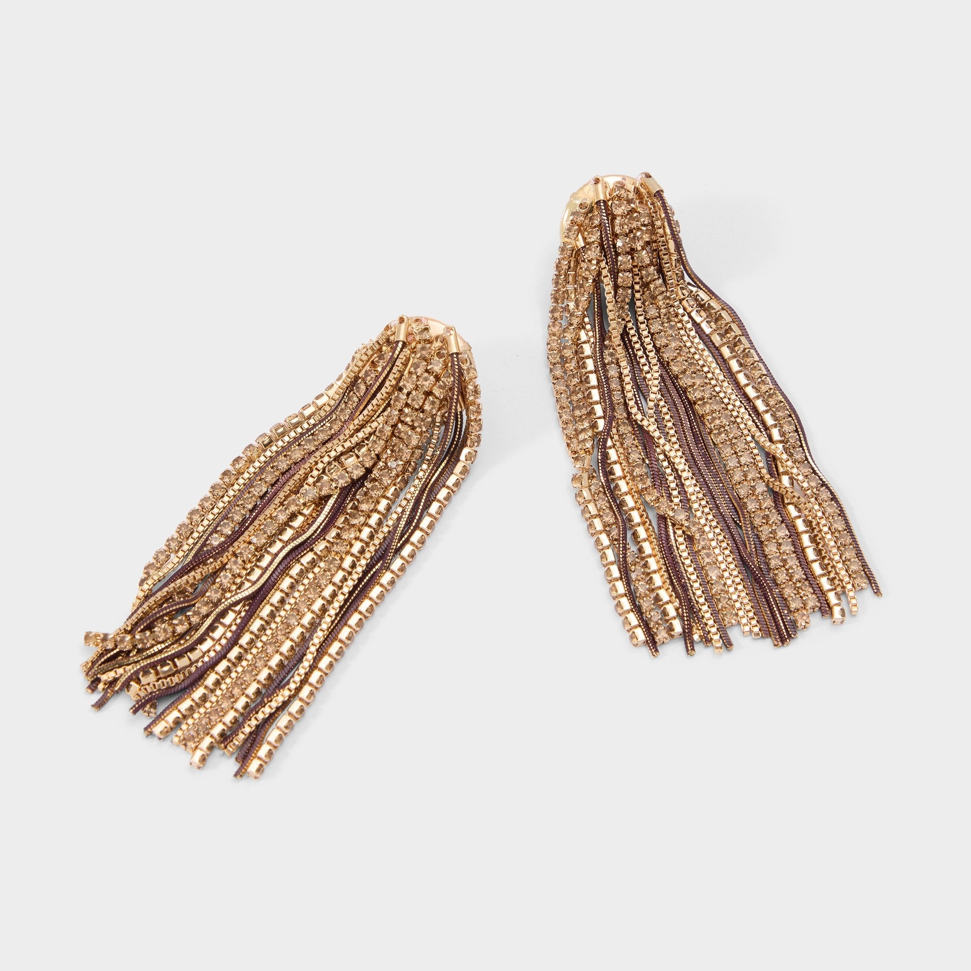 Aldo Pattina in Light Brown - Earrings Light brown