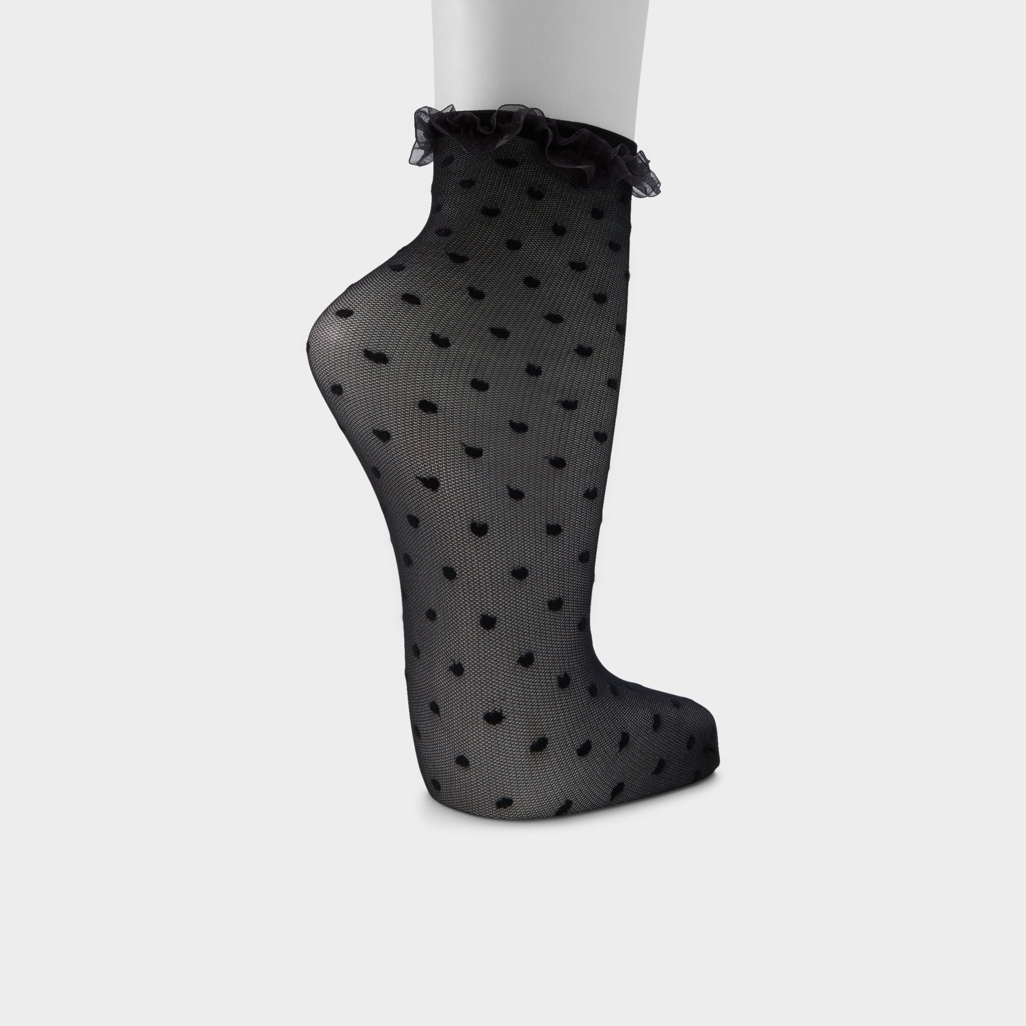 Aldo Polkafrill in Black White - Socks Black/white