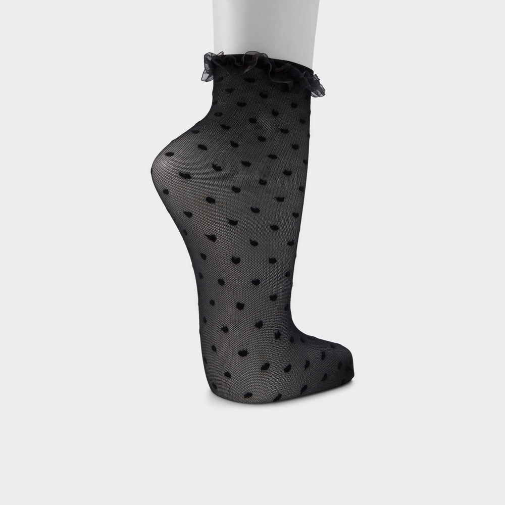 Aldo Polkafrill in Black White - Socks Black/white