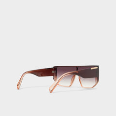 Aldo Thiedan Brown Women's Shield - Shield sunglasses Brown