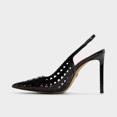 Aldo Lovesling in Black - Sling back high heel, Stiletto heel Black
