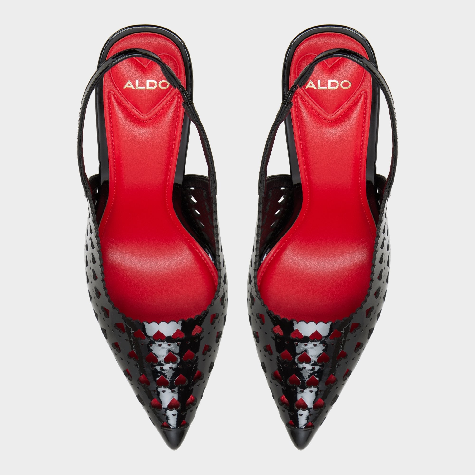 Aldo Lovesling in Black - Sling back high heel, Stiletto heel Black