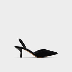 Aldo Re in Jessica Black - Sling back high heel, Stiletto heel Black