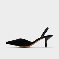 Aldo Re in Jessica Black - Sling back high heel, Stiletto heel Black