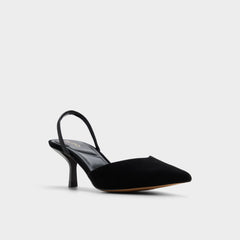 Aldo Re in Jessica Black - Sling back high heel, Stiletto heel Black