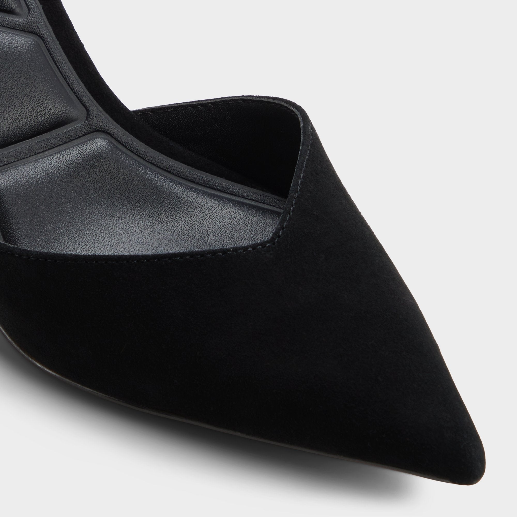 Aldo Re in Jessica Black - Sling back high heel, Stiletto heel Black