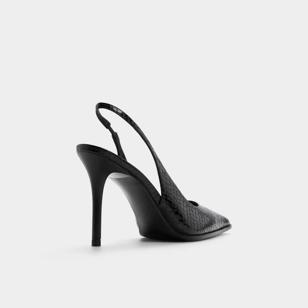 Aldo Re in Samantha Other Black - Sling back high heel, Stiletto heel Other black