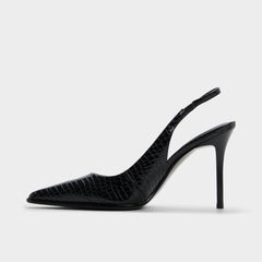 Aldo Re in Samantha Other Black - Sling back high heel, Stiletto heel Other black