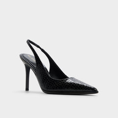 Aldo Re in Samantha Other Black - Sling back high heel, Stiletto heel Other black