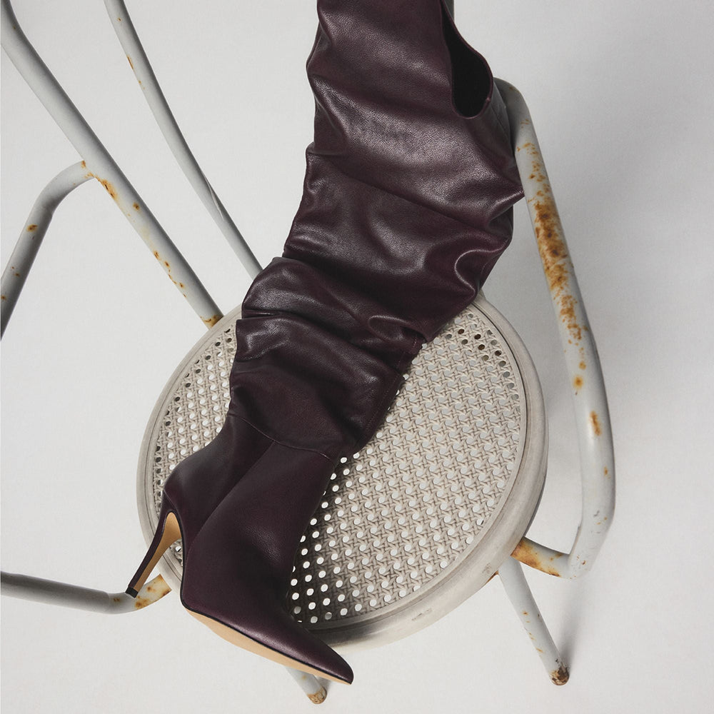 Aldo Holiis in Bordo - Knee-high boot, Stiletto heel Bordo