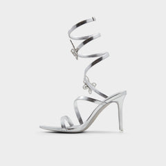 Aldo Ocia in Silver - Stiletto strappy sandal Silver