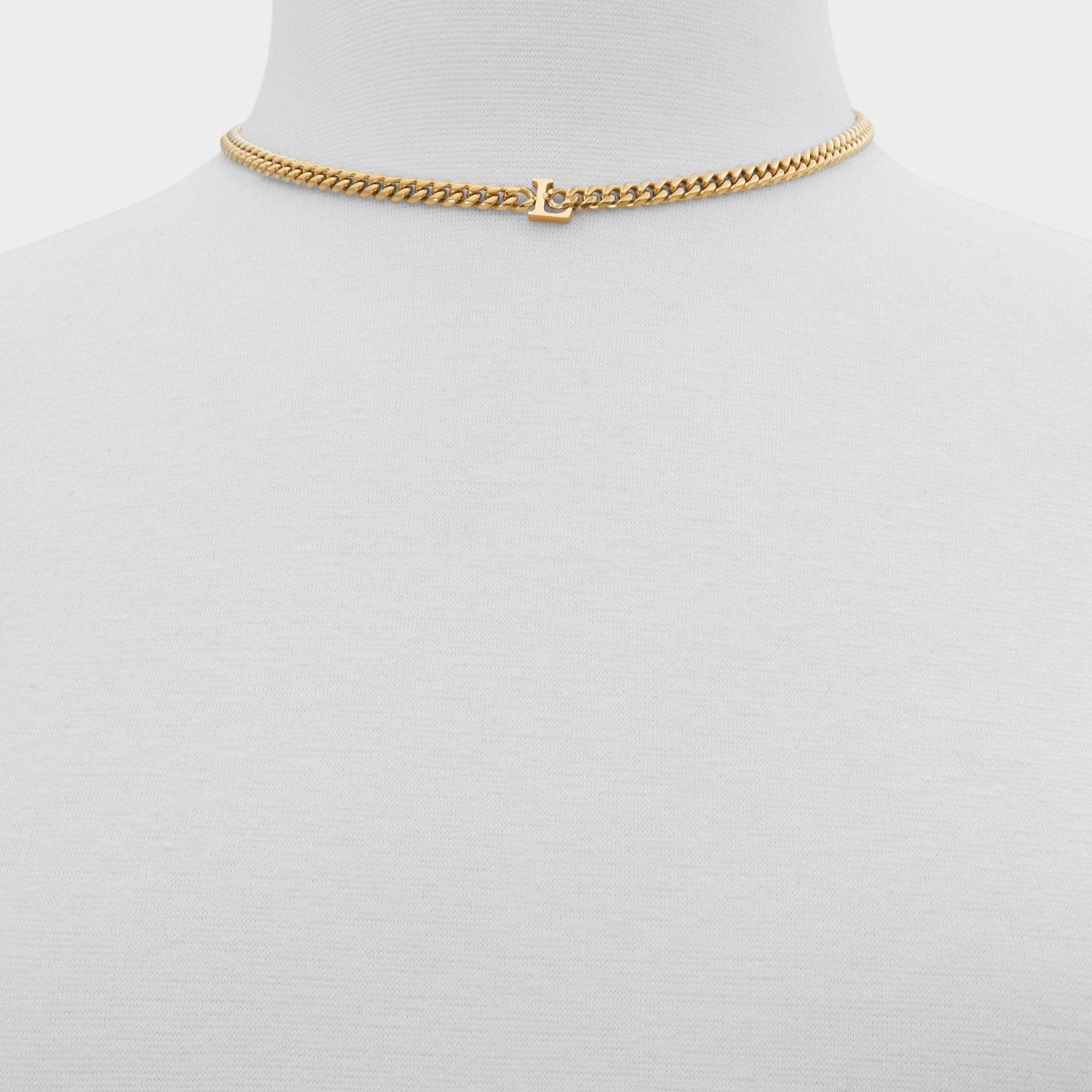 Aldo Yourletters Gold Women's Necklaces - Necklace Gold
