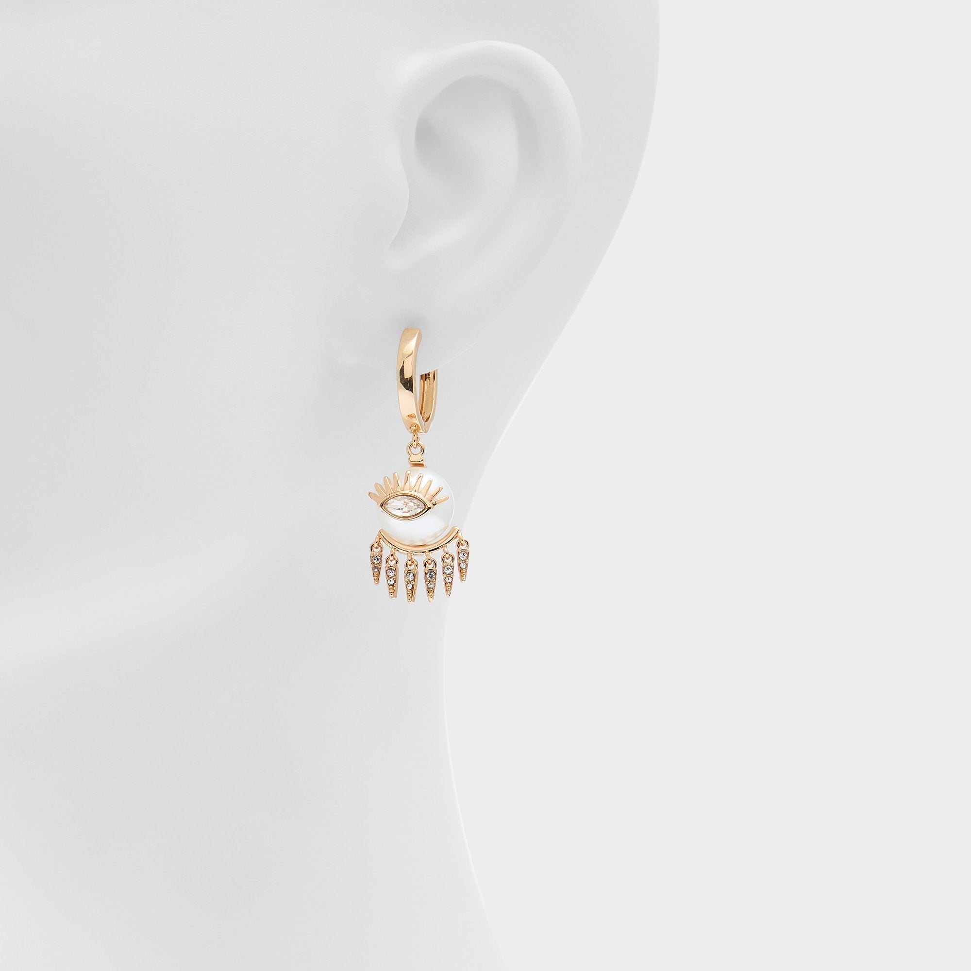 Aldo Kythe Gold/Clear Multi Women's Earrings - Earrings Gold/Clear Multi