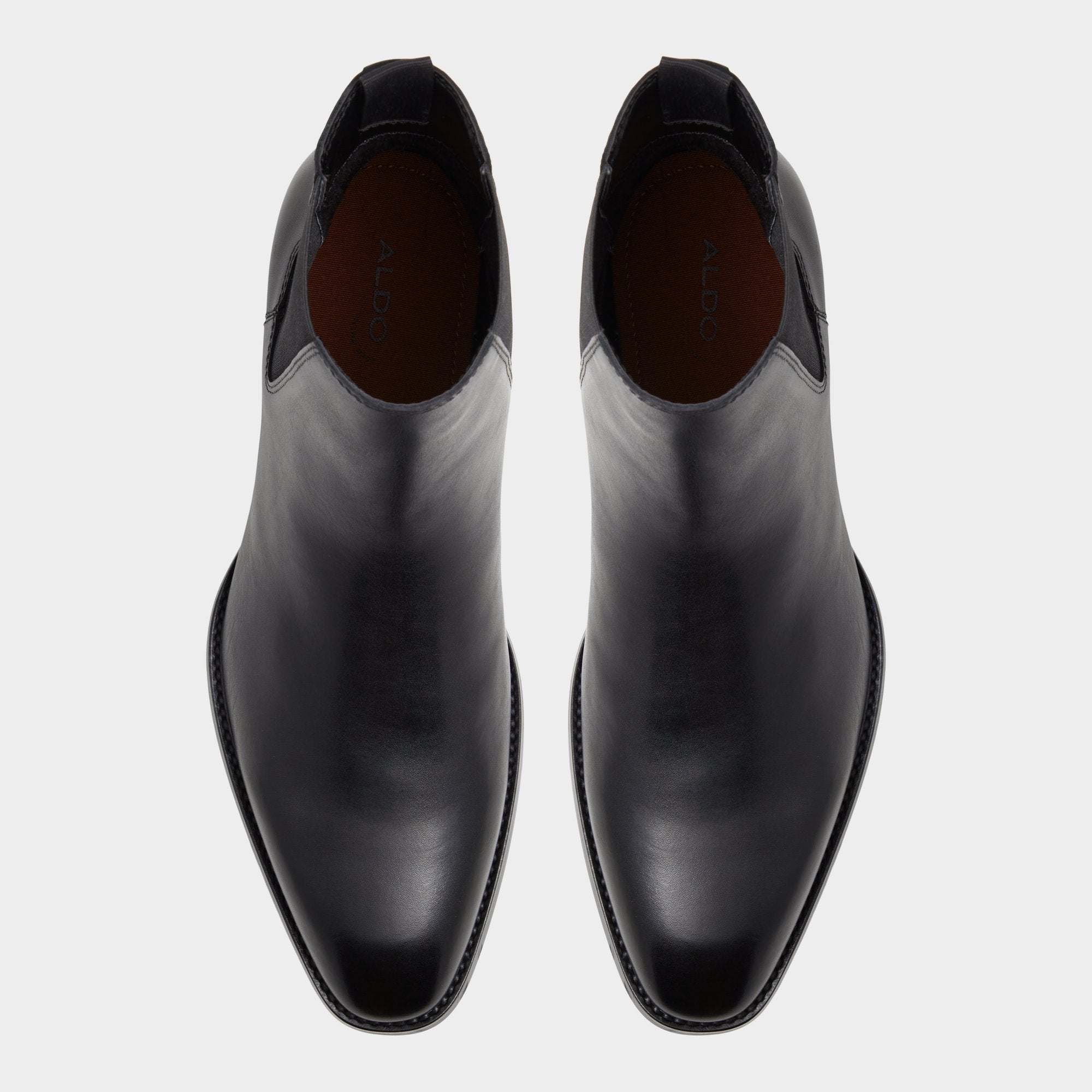 Aldo Bert Black Men's Dress boots - Chelsea boot Black