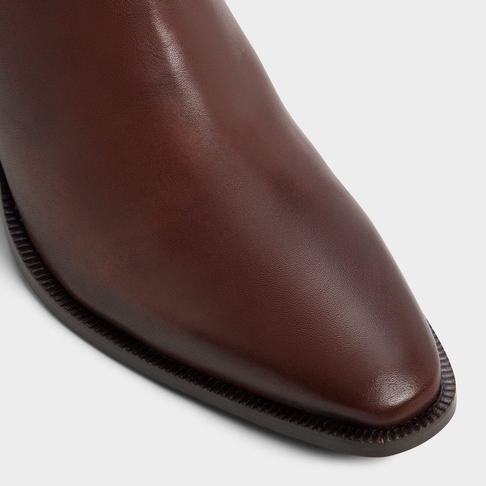 Aldo Jako in Brown - Chelsea boot, Block heel Brown