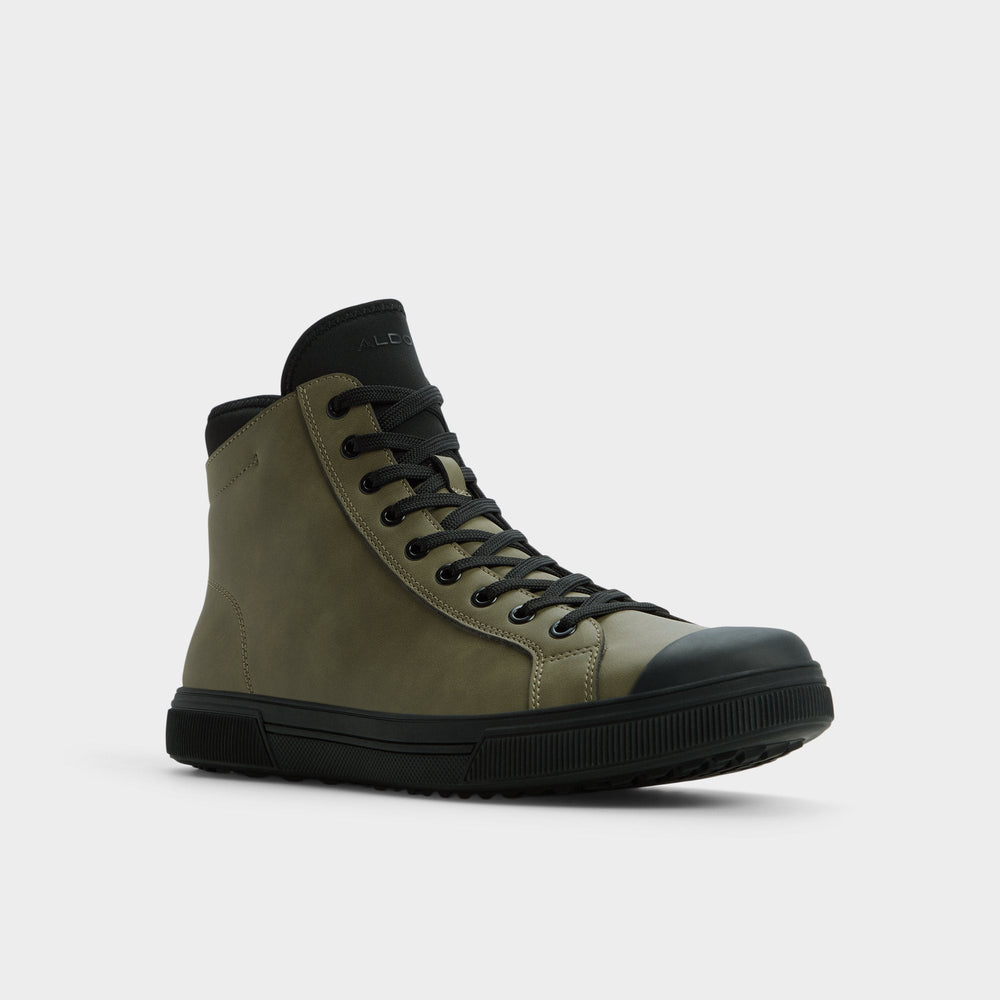 Aldo Esttanqueiro in Olive - Lace-up boot, Cup sole Olive