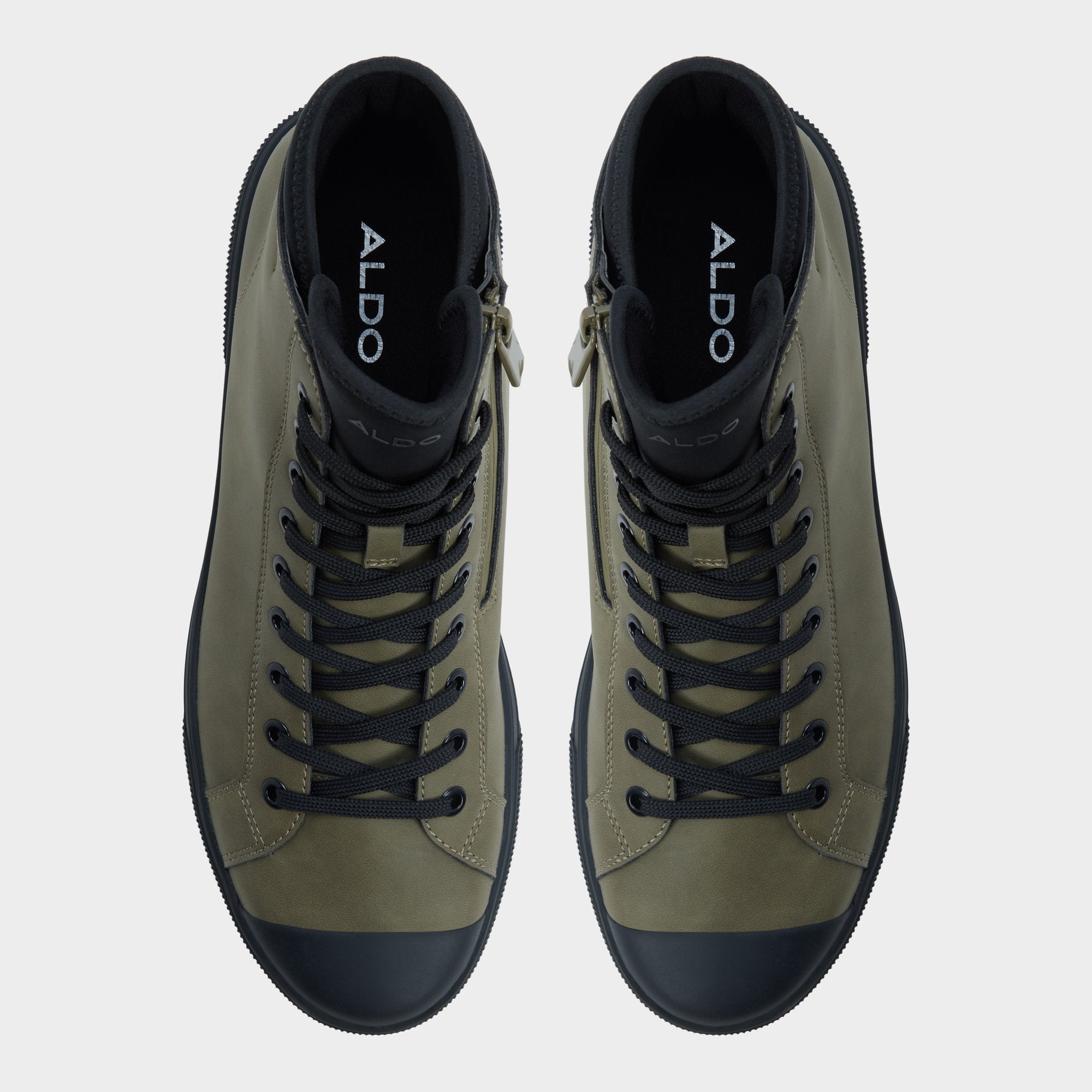 Aldo Esttanqueiro in Olive - Lace-up boot, Cup sole Olive