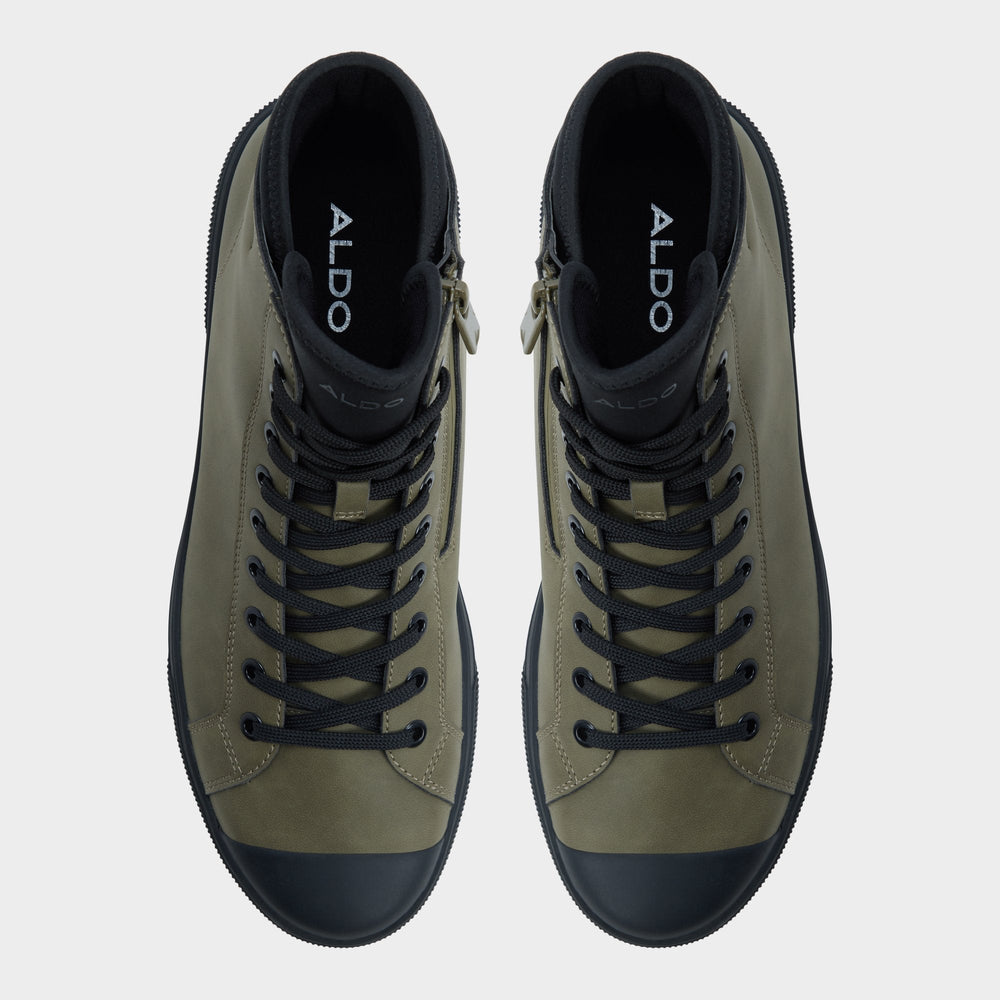 Aldo Esttanqueiro in Olive - Lace-up boot, Cup sole Olive