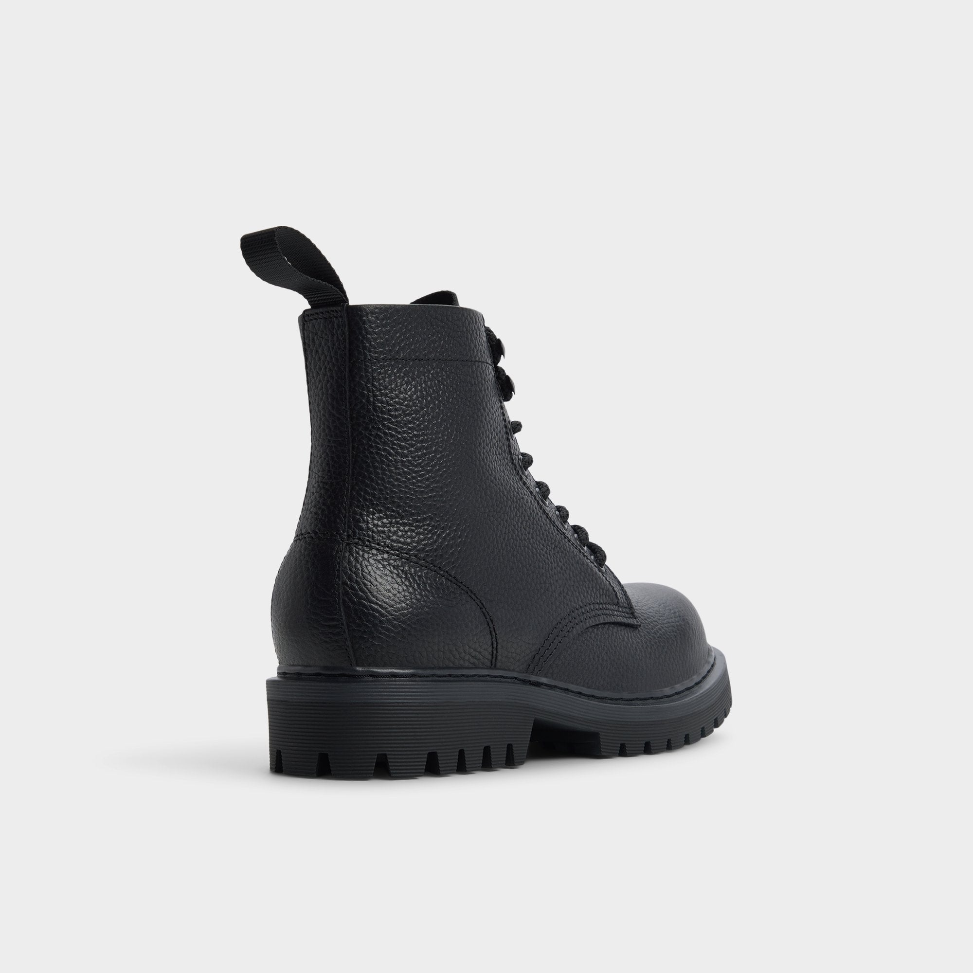 Aldo Doublezero in Other Black - Combat boot, Lug sole Other black