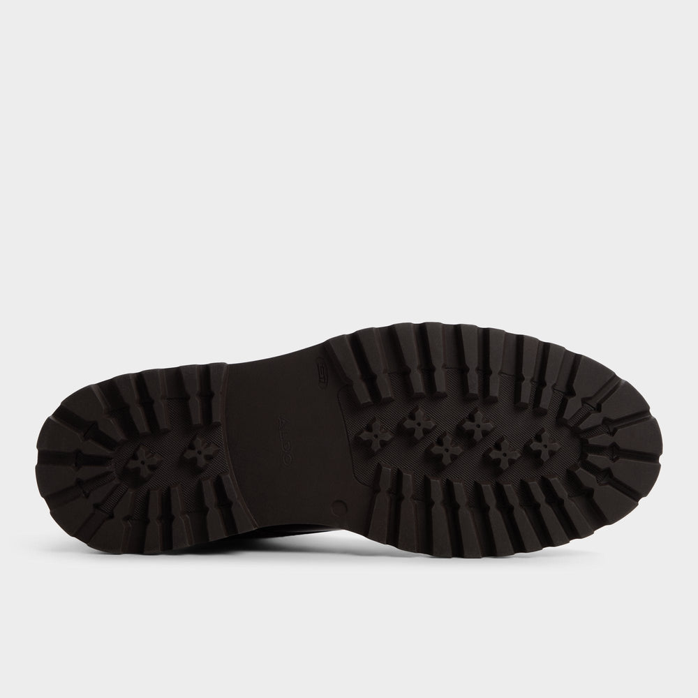 Aldo Draco in Medium Brown - Combat boot, Lug sole Medium brown