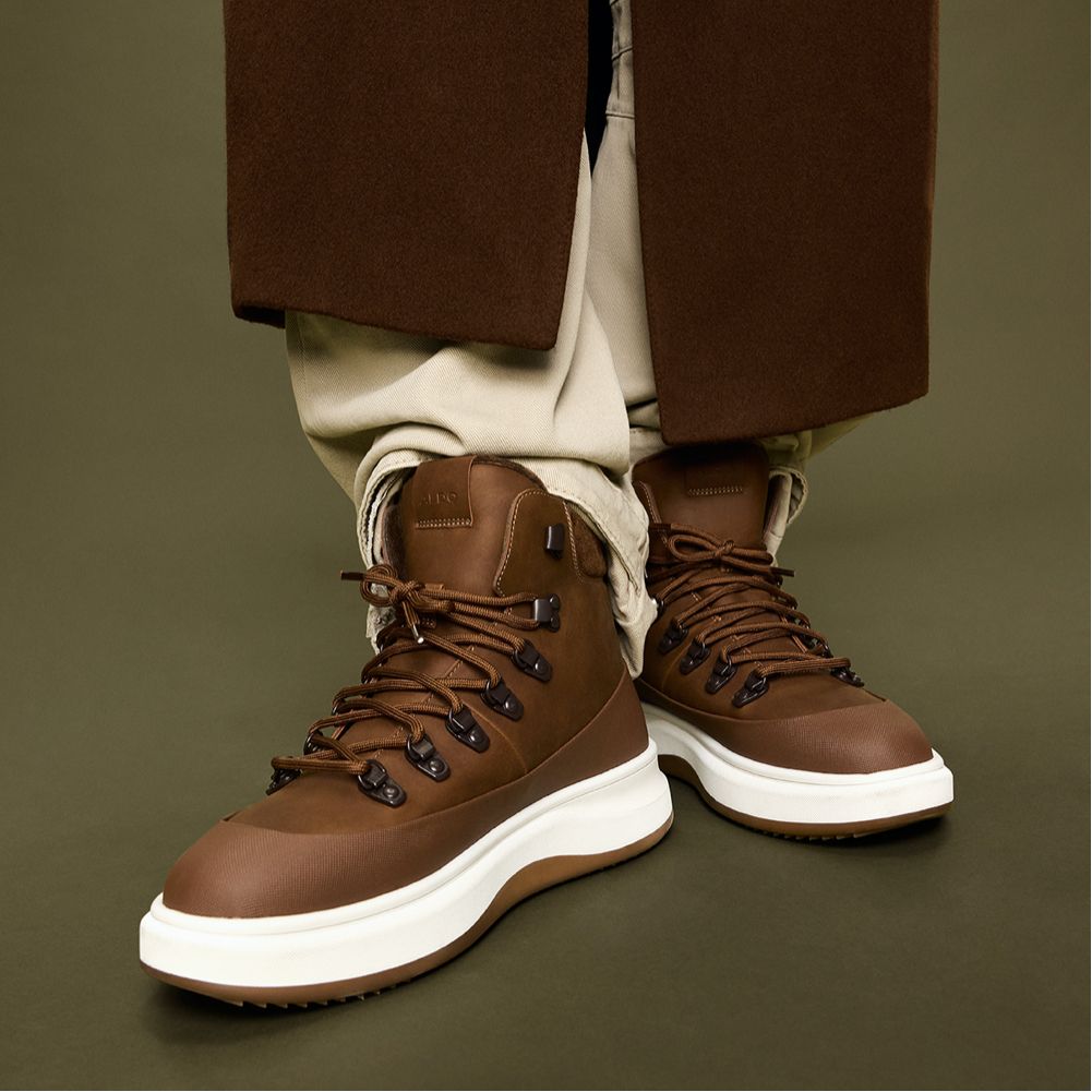 Aldo Gibson Cognac Men's Lace-up boots - Lace-up boot Cognac