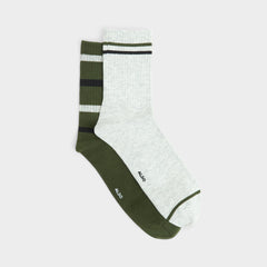 Aldo Victory in Other Green - Crew socks Other green