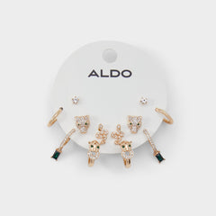 Aldo Junglechic Gold/Clear Multi Women's Earrings - Earrings Gold/Clear Multi
