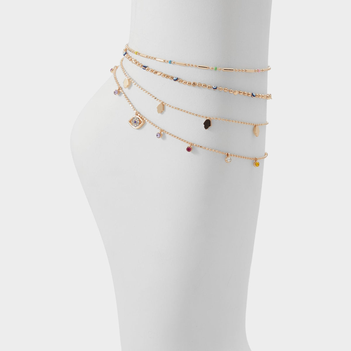 Aldo Vilahan Bright Multi Women's Anklets - Anklet Bright Multi