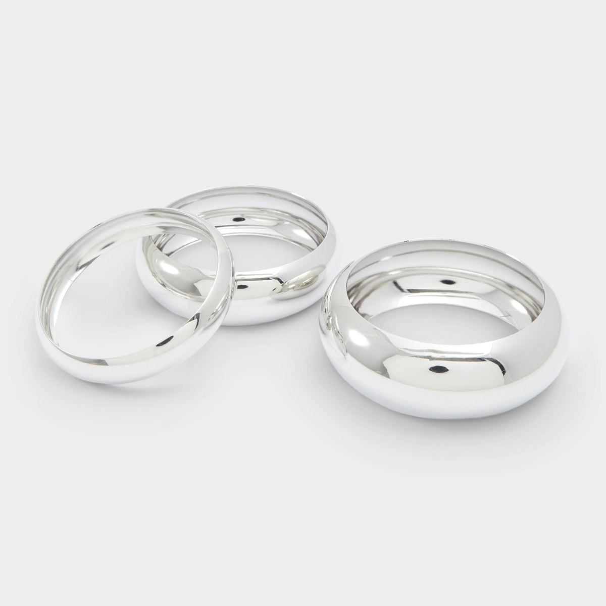 Aldo Bena Silver Women's Rings - Bracelet Silver