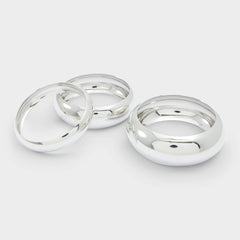 Aldo Bena Silver Women's Rings - Bracelet Silver