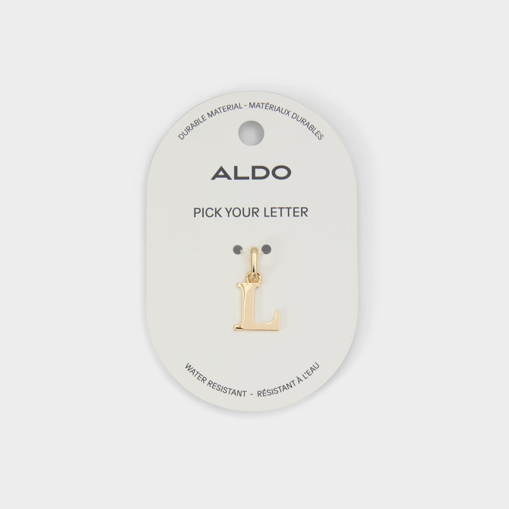 Aldo Initials Gold Women's Jewelry Charms - Jewelry charm Gold