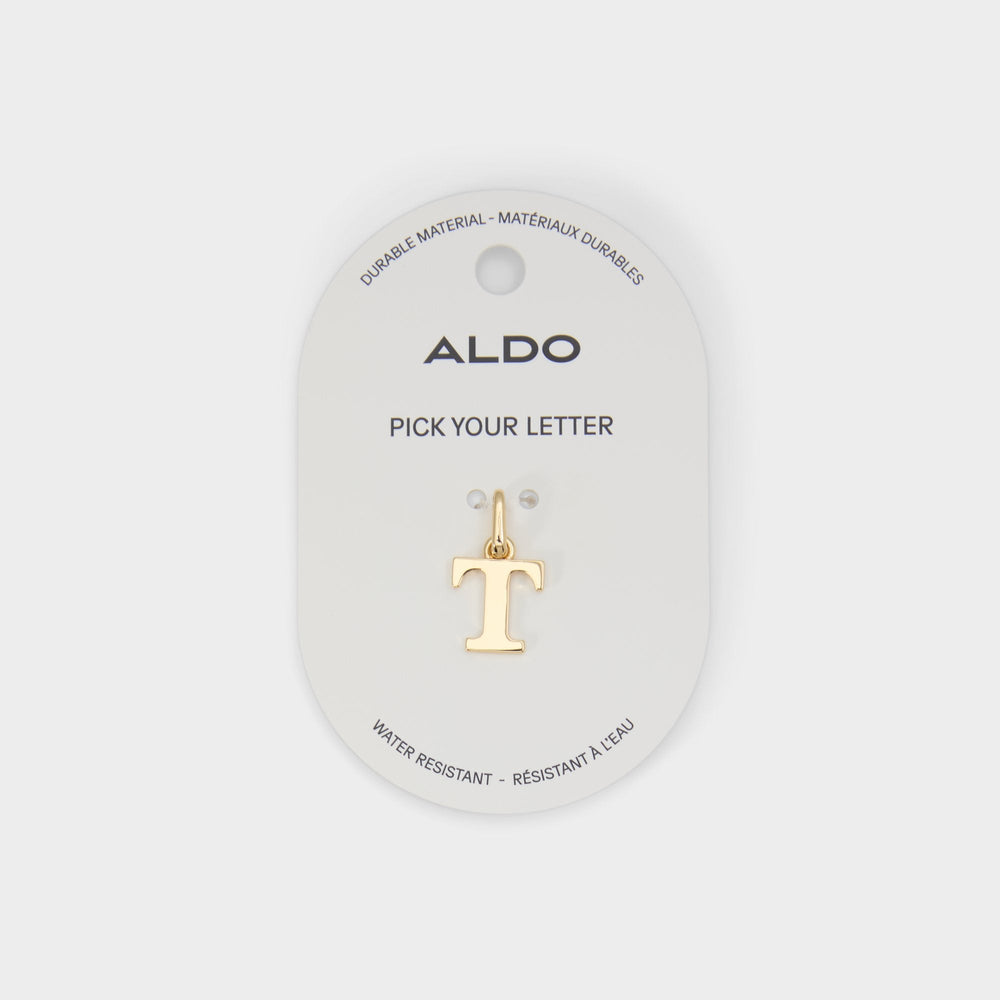 Aldo Initials Medium Yellow Women's Jewelry Charms - Jewelry charm Medium Yellow